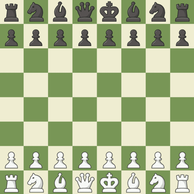 cách thiết lập bàn cờ vua